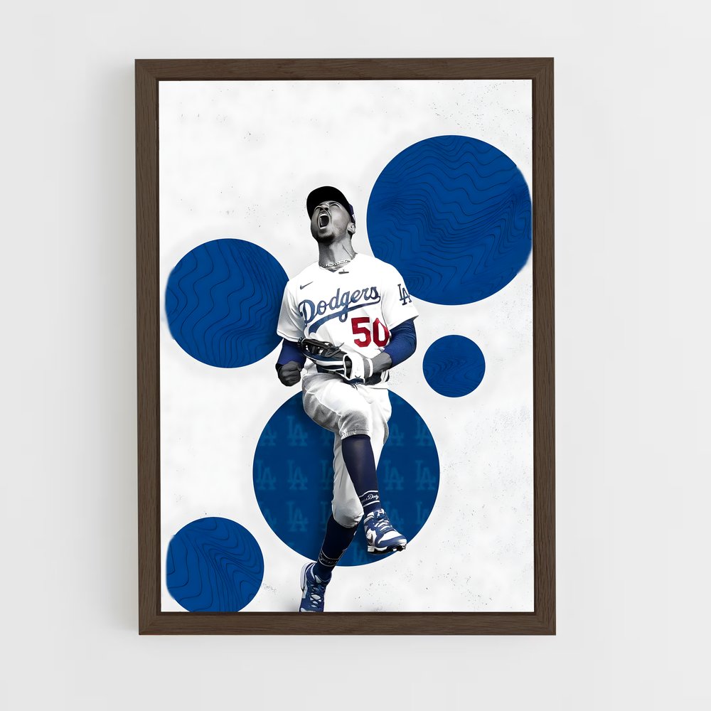 Poster Vitesse Étoilée – affiche Baseball (vue 5)